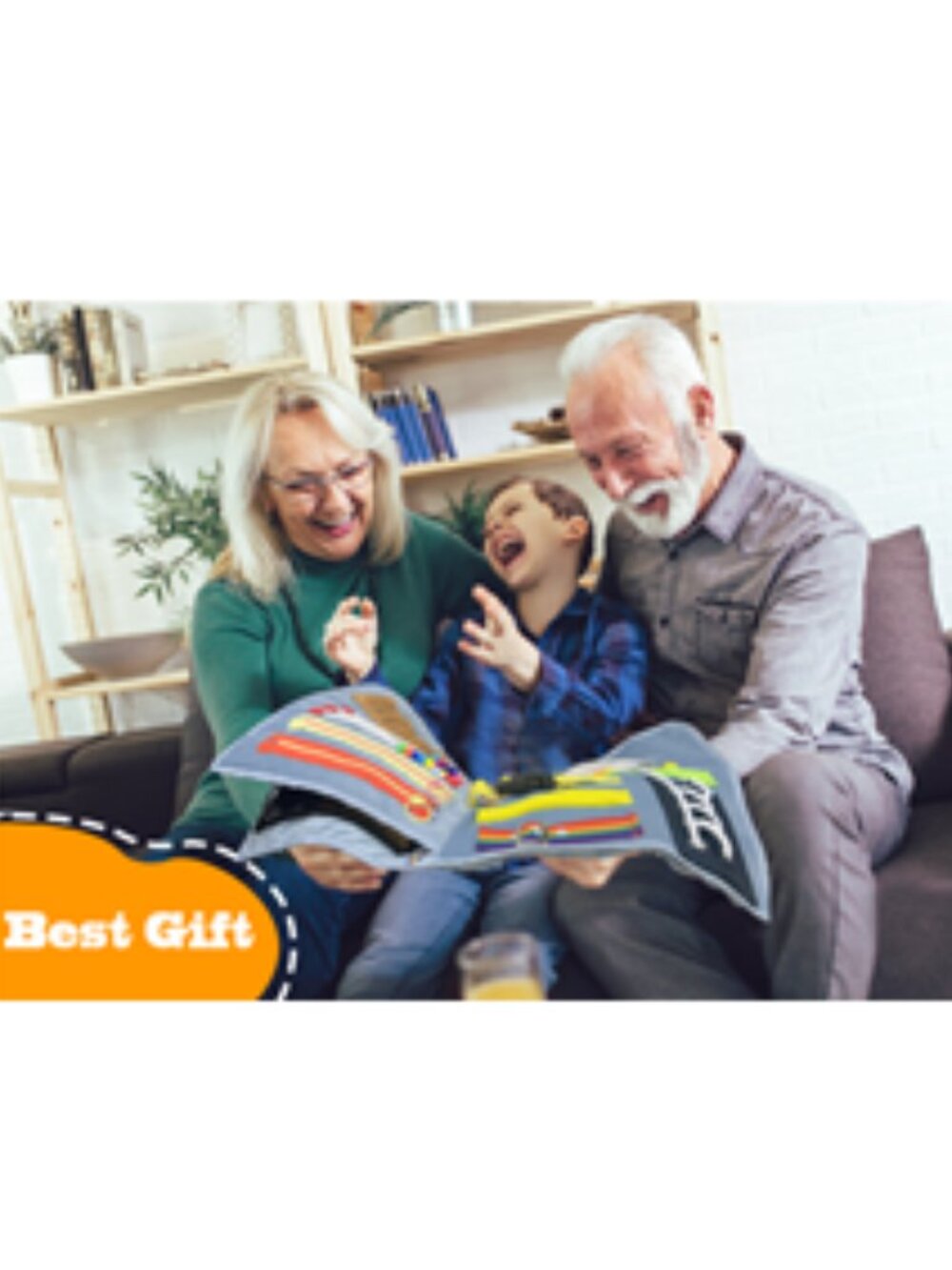 NEW Fidget Blanket for Kids with Sensory Needs & Adults w/ Dementia & Alzheimers